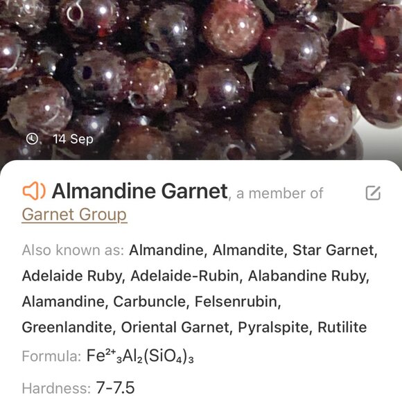 Deep Wine Red Garnet Short Necklace, Genuine Gemstone & Silver Cat on the Moon - Picture 14 of 15